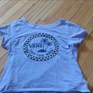 NWOT Purple VANS Tee